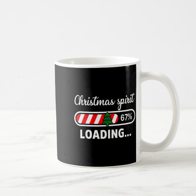 Christmas Srit Loading 67 Meme Boys Kids Gen Z Alp Coffee Mug (Right)