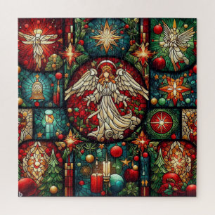 Christmas Stained Glass Puzzle