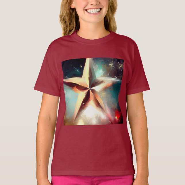 Christmas Star 2 T-Shirt (Front)