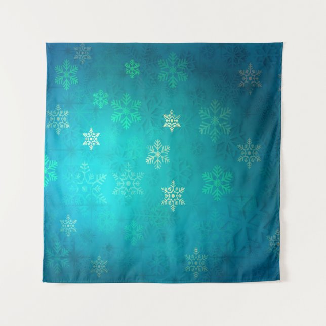 Christmas star background backdrop tapestry (Front)