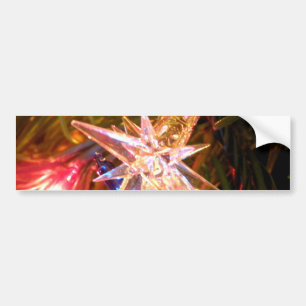 Christmas Star Bumper Sticker