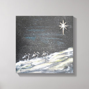 Christmas Star Canvas Print