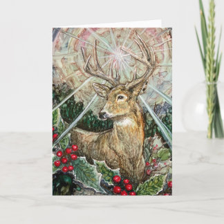 "Christmas Star" Folded Card