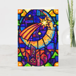 Christmas Star Greeting Card