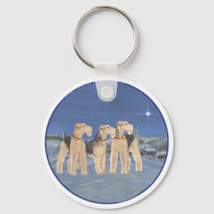 Christmas Star Keychain