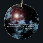 Christmas Star Ornament<br><div class="desc">Not just for Christmas, our Scuba Diving and inspirational ornaments make great gifts for all your scuba diving family and friends. Put your own special greeting on the back, or change a greeting on the front. Just click he customize button when ordering.</div>