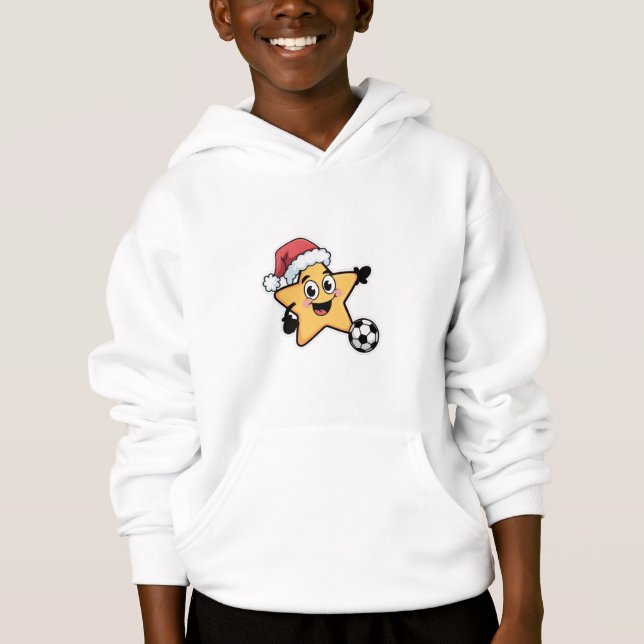 Christmas Star playing soccer (Front)