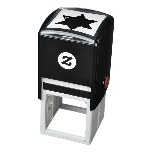 Christmas Star Potato Print Self-inking Stamp (Product)