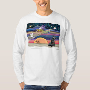 Christmas Star - Scottish Terrier 2B T-Shirt