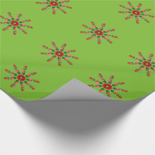 Christmas Starburst Wrapping Paper