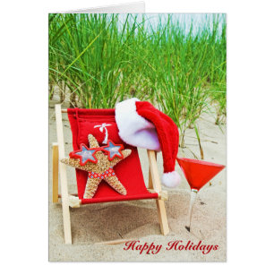 Christmas starfish with drink