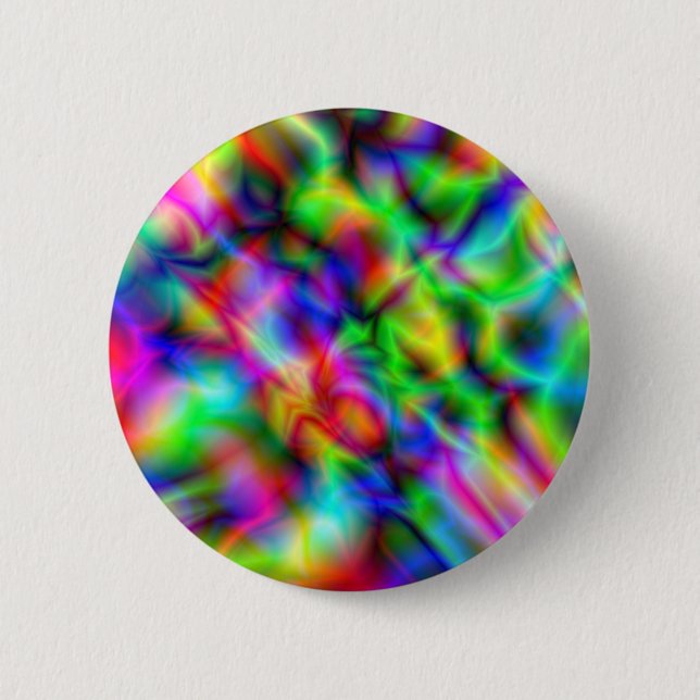 Christmas Stars 2 Inch Round Button (Front)