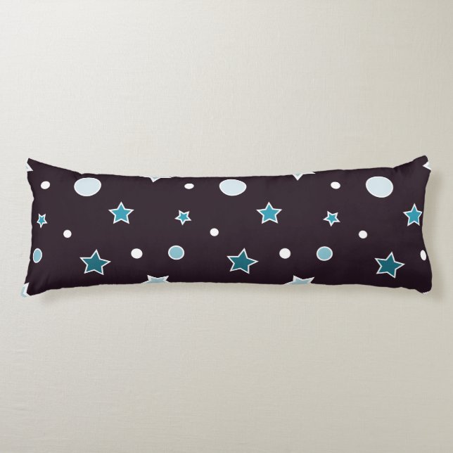 Christmas Stars Body Pillow (Front)