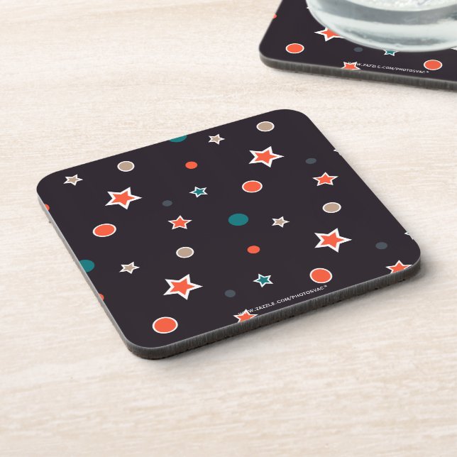 Christmas Stars Coaster (Left Side)