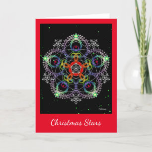 Christmas Stars Holiday Card