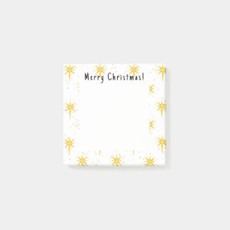 Christmas Stars post it notes
