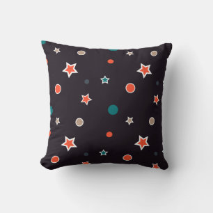 Christmas Stars Throw Pillow
