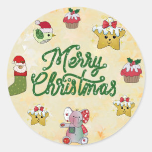 Christmas sticker