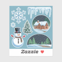 Christmas Sticker Collection for Laptop & Notebook