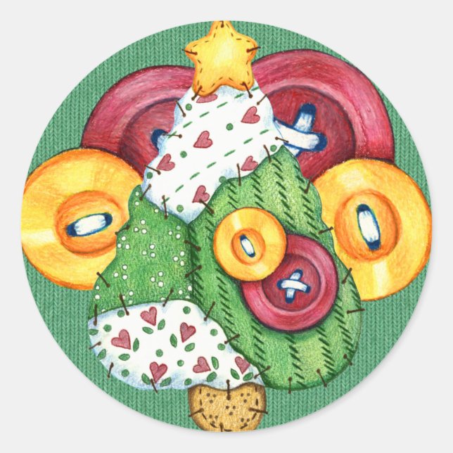 Christmas Sticker - SRF (Front)