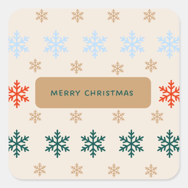 Christmas stickers  (Front)