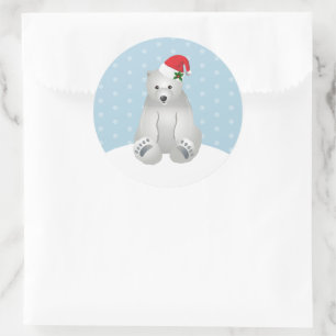 Christmas Stickers Polar Bear
