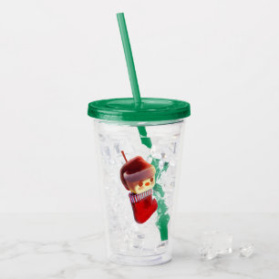 Christmas Stocking Acrylic Tumbler