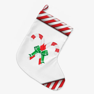 Christmas Stocking/Candy cane Large Christmas Stocking