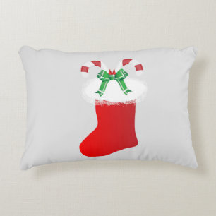 Christmas stocking christmas stocking with candy decorative pillow