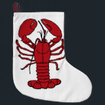 Christmas stocking Cute Lobster Nautical beach<br><div class="desc">Style, Individualize & Personalize almost anything that comes mind. Customize your whole world With A Wide Variety of Unique Zazzle Products to Choose from. Find Or Create those one-of-a-kind gifts you just cant find anywhere else. Merchandising in Unique Customizable Apparel & Unique Home Decor and much more. Inspired by the...</div>