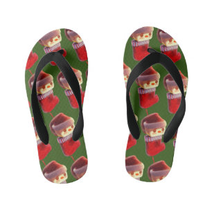 Christmas Stocking Kid's Flip Flops