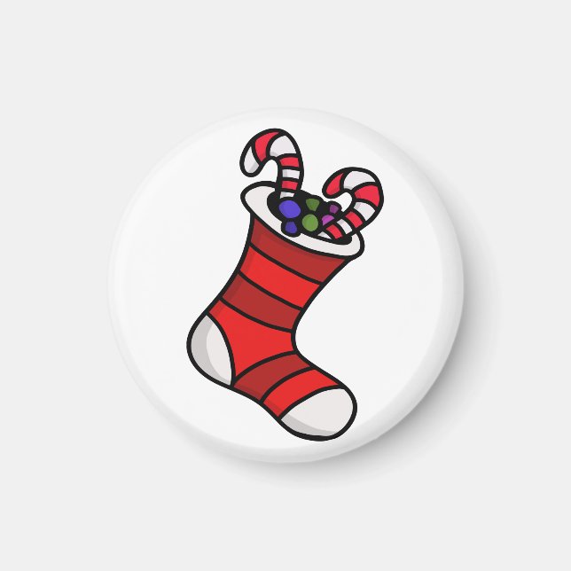 Christmas stocking magnet (Front)