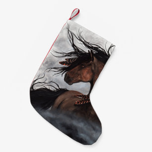 Christmas Stocking Majestic Bay Horse by Bihrle