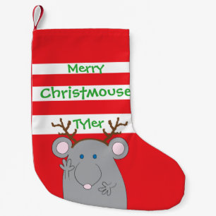 Christmas Stocking "Merry Christmouse"