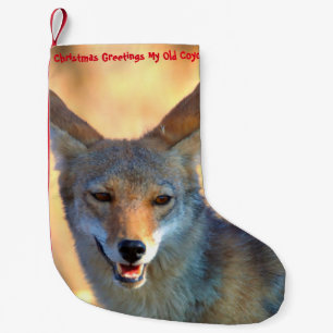Christmas Stocking My old Coyote