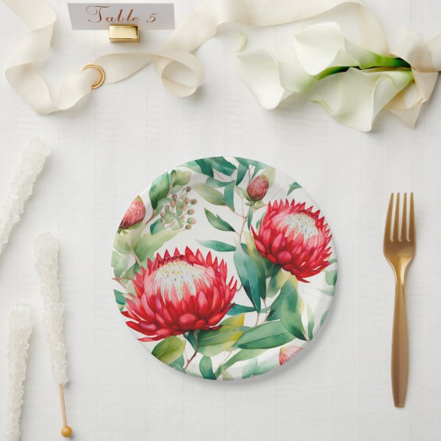 Christmas Stocking Paper Plate (Wedding)