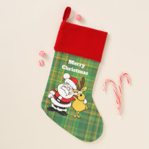 Christmas Stocking | Santa | Reindeer