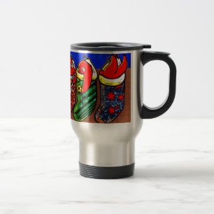 christmas stocking sloth travel mug