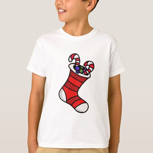 Christmas stocking T-Shirt (Front)