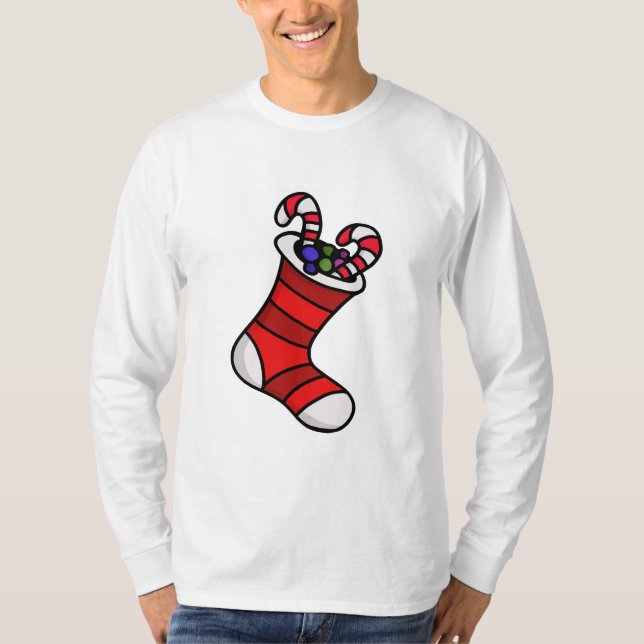 Christmas stocking T-Shirt (Front)