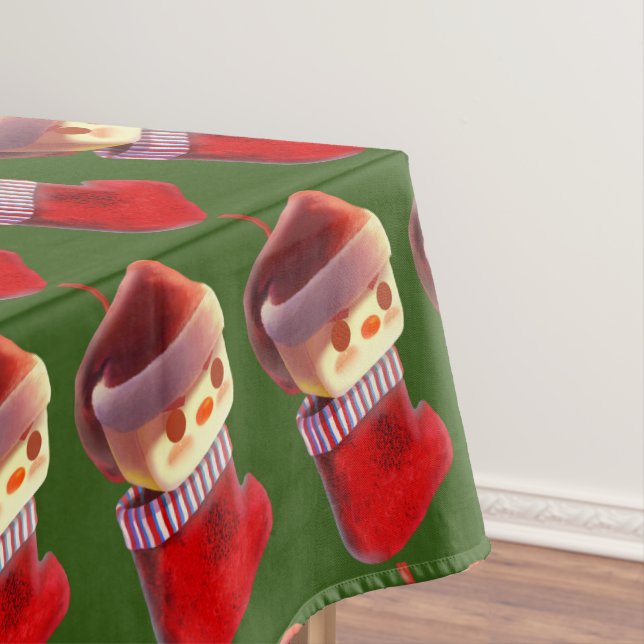 Christmas Stocking Tablecloth (In Situ)