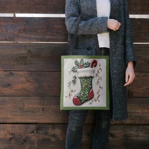 Christmas Stocking Tote Bag