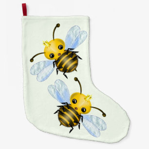 Christmas Stocking with Queen Bee