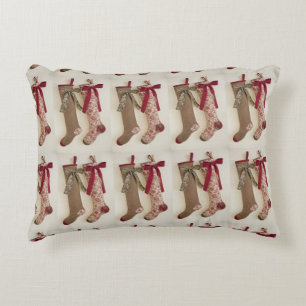 ***CHRISTMAS STOCKINGS*** ACCENT PILLOW
