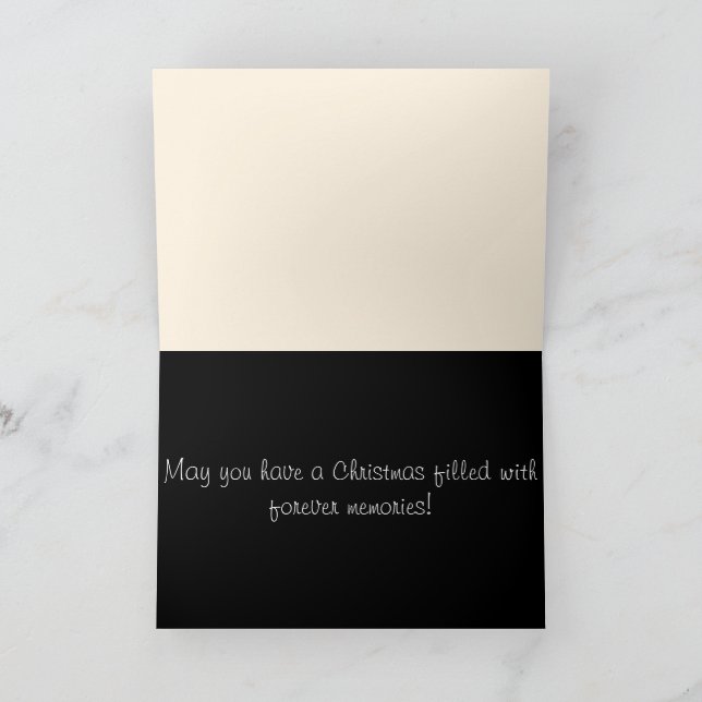 Christmas Stockings Greeting Card (Inside)