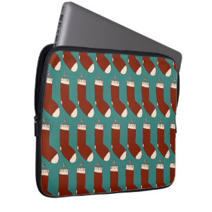 Christmas stockings laptop sleeve