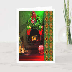 Christmas Stockings LeeMarie's creative Design Card