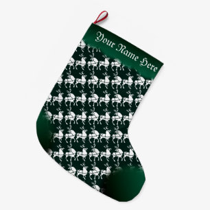 Christmas Stockings Personalized Reindeer Stocking