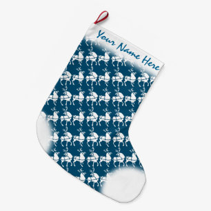 Christmas Stockings Personalized Reindeer Stocking