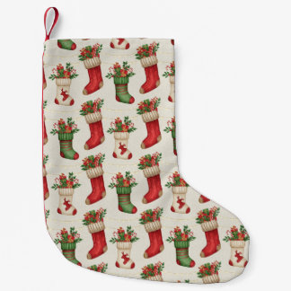 Christmas Stockings Seamless Pattern